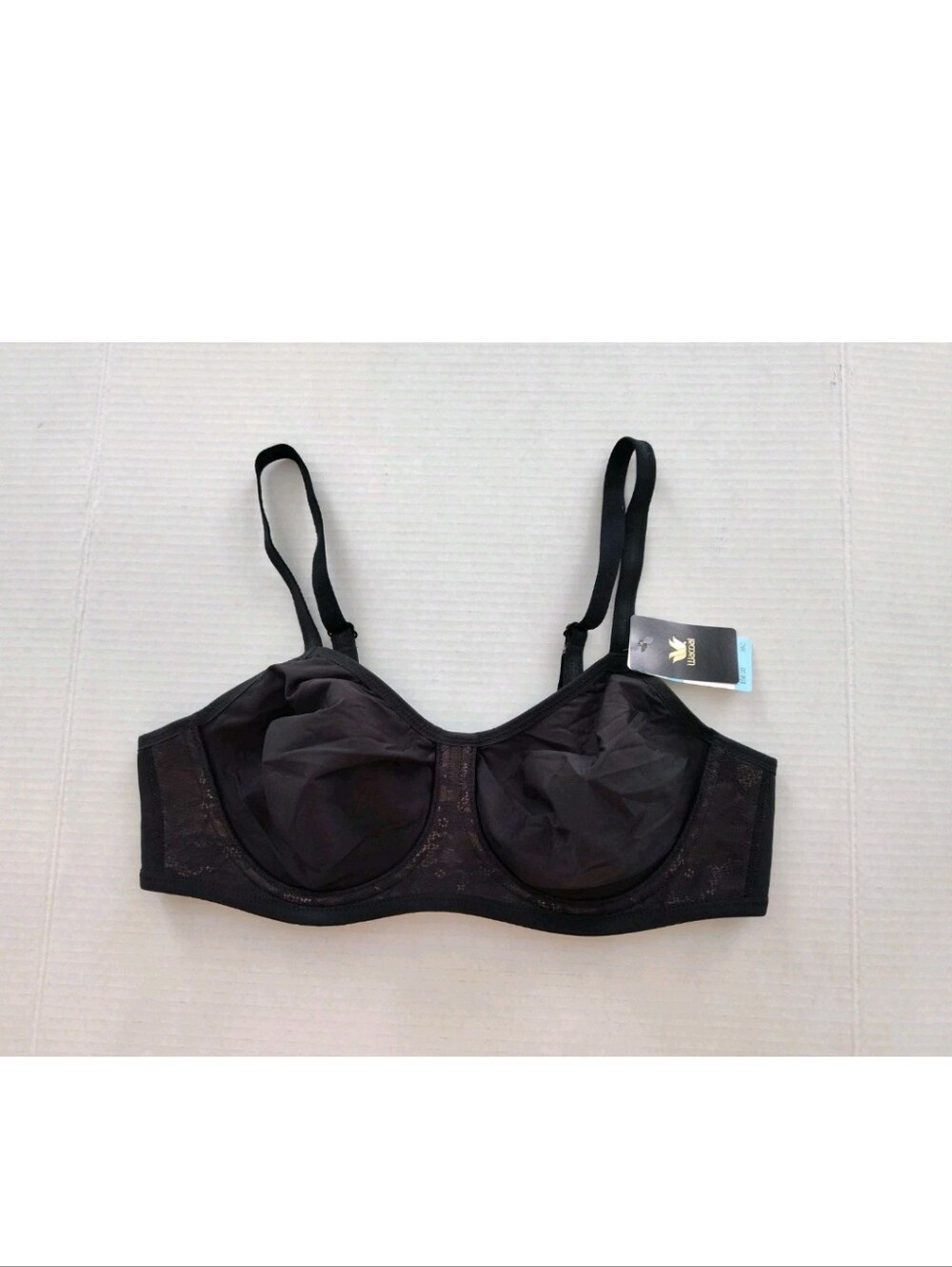 Wacoal Final Touch Molded Underwire Bra Size 38C Black #855298